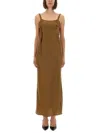 The Garment Tan Catania String Maxi Dress In Brown