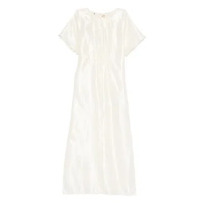 The Garment Porcha Short-sleeve Maxi Dress In White