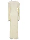 The Garment Off-white Veletta Maxi Dress In Vanilla
