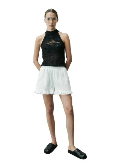The Garment Egypt Crochet Top In Ecru In White
