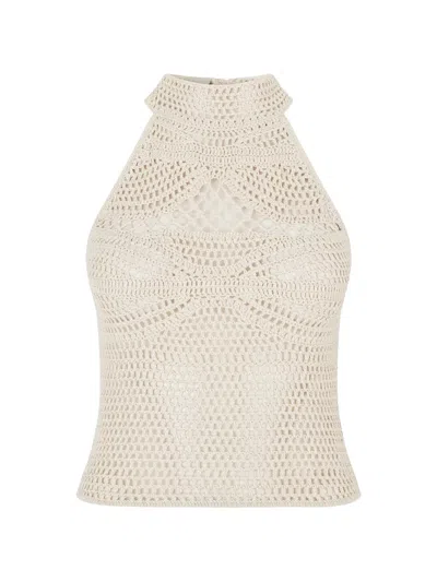 The Garment Egypt Crochet Top In Neutral