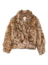 The Garment Faux-fur Coat In Brown
