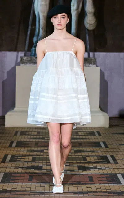 The Garment Freya Silk Dress In Ivory