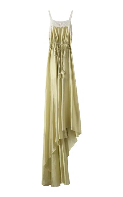 The Garment Gilian Flower Gown In Green