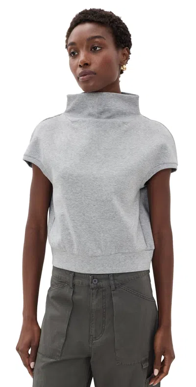 The Garment Glam Tee Grey Melange In Gray