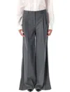 The Garment High-rise Grey Wide-leg Pants