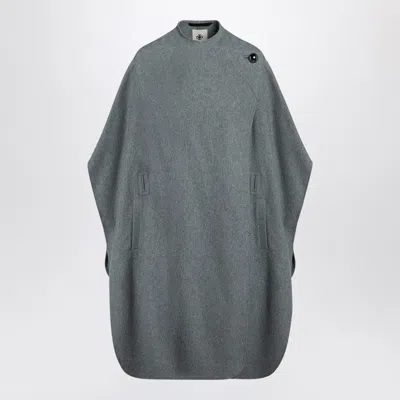 The Garment Wool-blend Cape In Grey