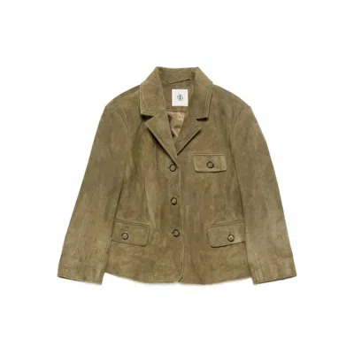 The Garment Jacket In Green