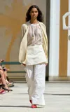 The Garment Kelly Cotton-blend Mini Skirt In Ivory