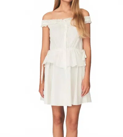 The Garment Kirsten Corsage Dress In White