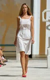 The Garment Kirsten Embroidered Organic Cotton Midi Dress In White