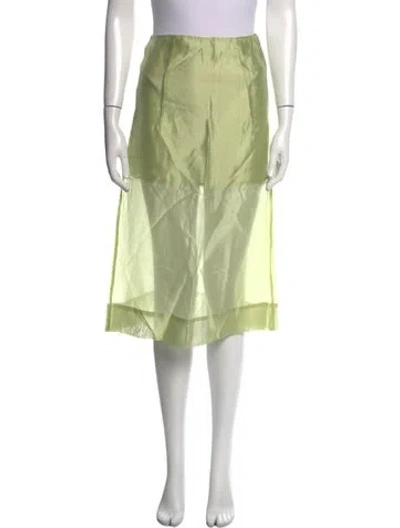 Pre-owned The Garment Knee-length Skirt W/ Tags In Green