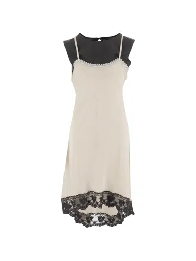 The Garment Lace-trimmed Mini Dress In Multi