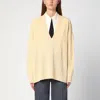 The Garment Yellow Como Oversized V-neck Sweater In Yellow