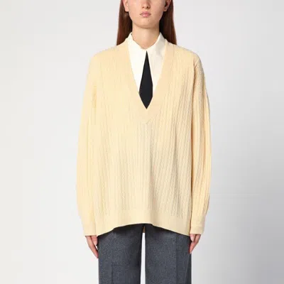 THE GARMENT THE GARMENT  LIGHT YELLOW COMO OVER PULLOVER