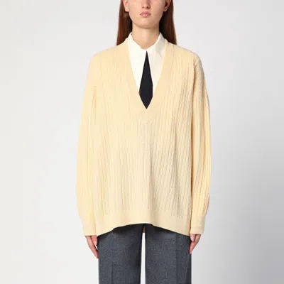 THE GARMENT LIGHT YELLOW COMO OVER PULLOVER
