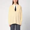 The Garment Yellow Como Oversized V-neck Sweater