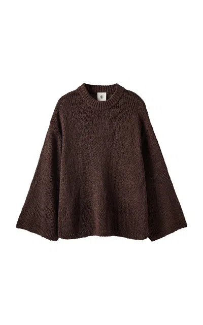 The Garment Literno Cotton-blend Sweater In Brown