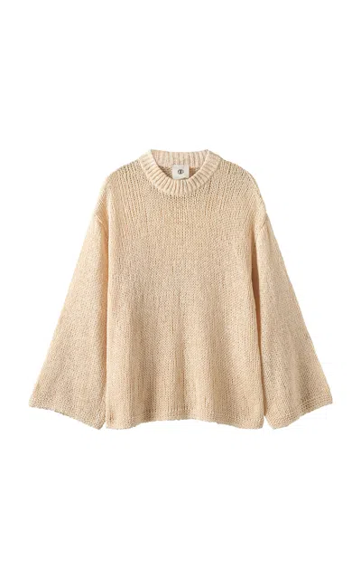 The Garment Literno Cotton-blend Sweater In Off-white