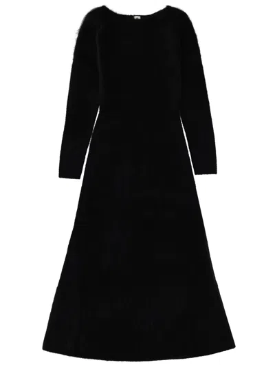 The Garment Long Dress "roma" In Black