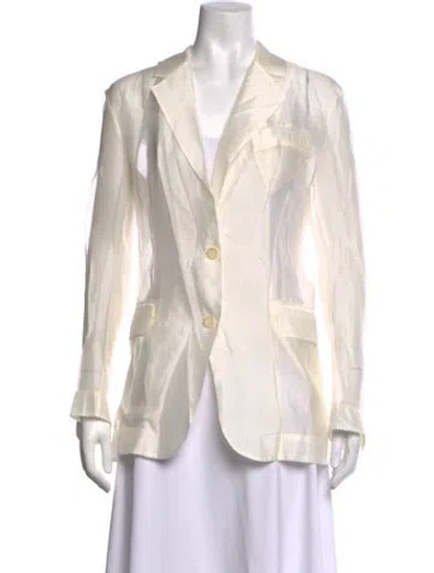 Pre-owned The Garment Long Sleeve Top In Neutrals