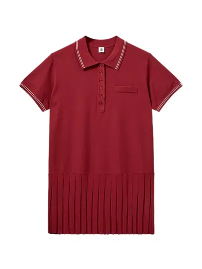 The Garment Madison Polo-collar Dress In Brown
