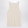 The Garment Madison Tank Top Ecru In White