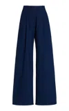 The Garment Merci Denim Wide Pants In Blue