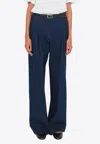 The Garment Merci Wide-leg Denim Pants In Denim