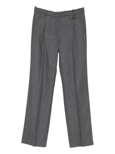 The Garment Mitch Trousers In Gray