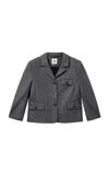 The Garment Mitch Wool Jacket In Grey
