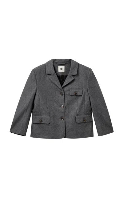 The Garment Mitch Wool Jacket In Grey