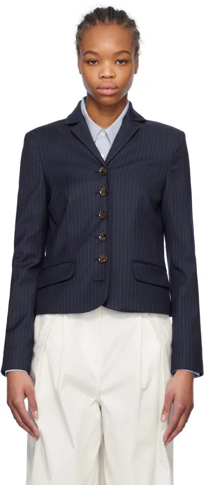 THE GARMENT NAVY DENVER MINI BLAZER