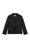 The Garment Necchi Single-breasted Blazer In Black