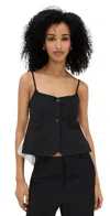The Garment Noah Tank Top Black In Black