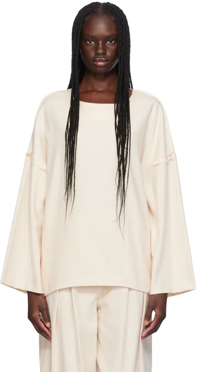 The Garment Off-white Alpine Blouse In 002 Ivory