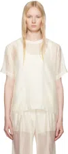 The Garment Off-white Gilian T-shirt In 001 Cream