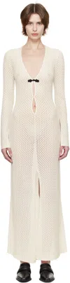 The Garment Off-white Tanzania Maxi Dress In 001 Cream