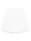 The Garment Organic Cotton-blend Shorts In White