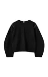 The Garment Oslo Oversized Wool Sweater In Black