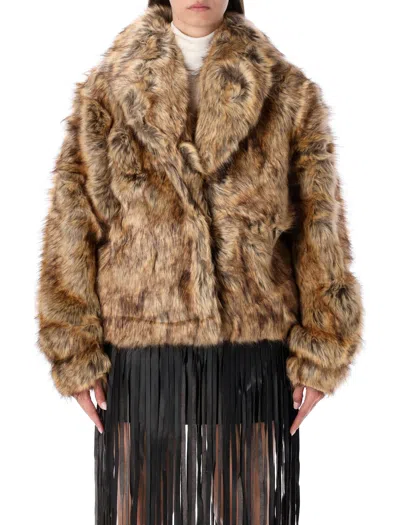 The Garment Oversized Damiy Jacket - Size 8 In Brown