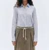 The Garment Palmela Shirt In Blue/white Stripes