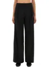 The Garment Pisano Tailored Pants Pleats Belt Loops In Black