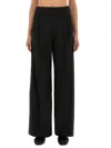 The Garment Pisano Tailored Pants Pleats Belt Loops In Black