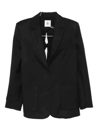 The Garment Patch Pocket Blazer In Black