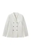 The Garment Pisano Asymmetric Tuxedo Blazer In Multi