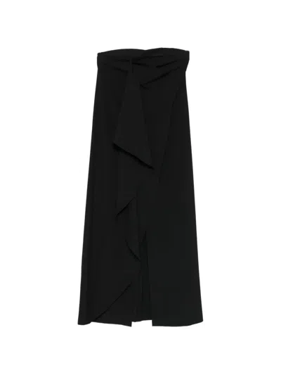 The Garment 피사노 드레이프 맥시 드레스 In Black