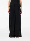 The Garment Pisano Tailored Pants Pleats Belt Loops In Black