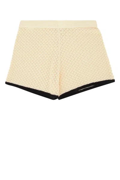 The Garment Plage Hot Pants In Bonewblack