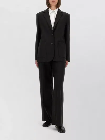The Garment Pluto Blazer Jacket Bow Detail Back In Black